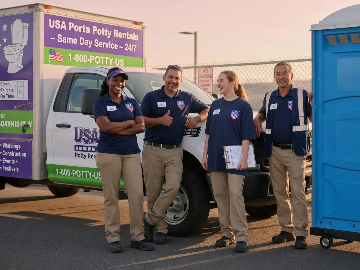 Porta Potty Rental company in Avery, CA